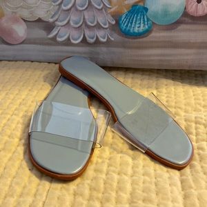 Transparent sandals
